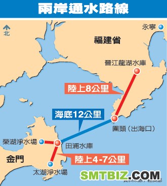 台湾经济部门完成两岸通水规划方案(图)
