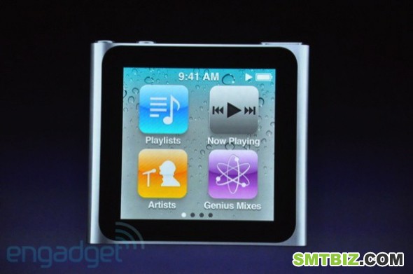 科技时代_苹果发布新款触摸屏iPod Nano