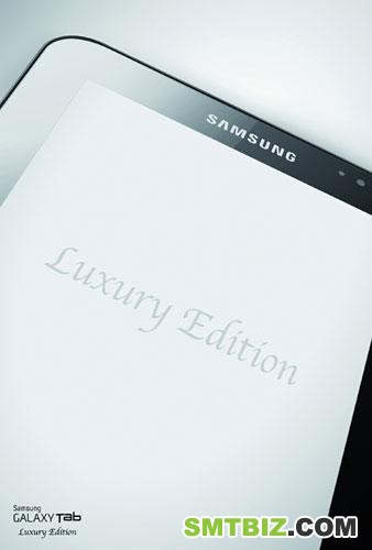 三星发布豪华版Galaxy Tab平板电脑
