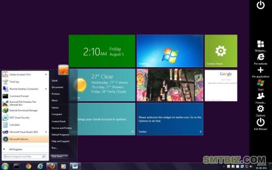 Windows 8的Metro界面 Windows 8的Metro界面