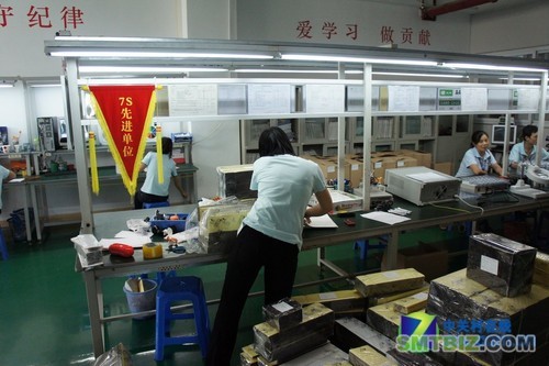 生产线国际领先 奥尼工厂行(组图) 